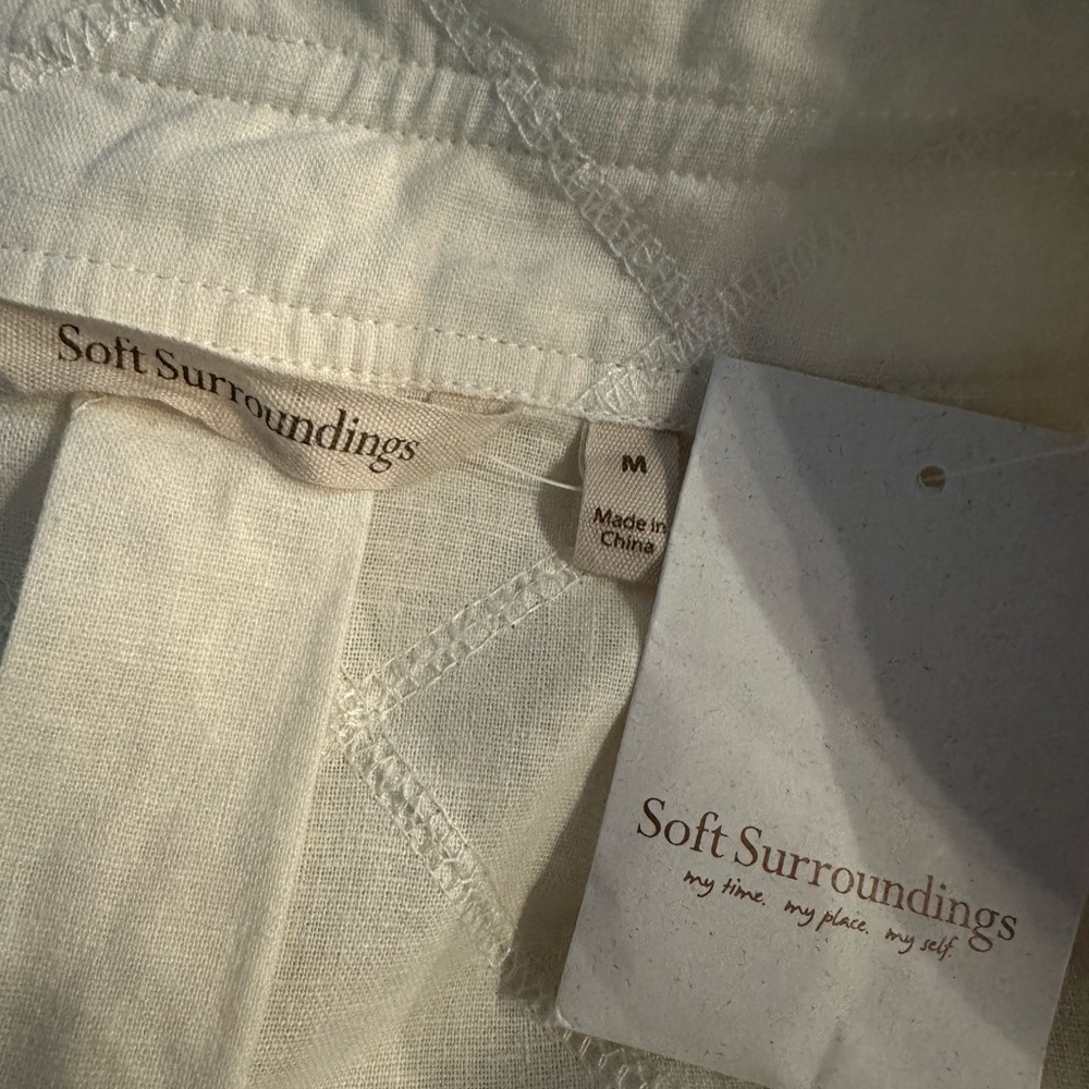 Soft Surroundings button down jacket size M NWT - image 9